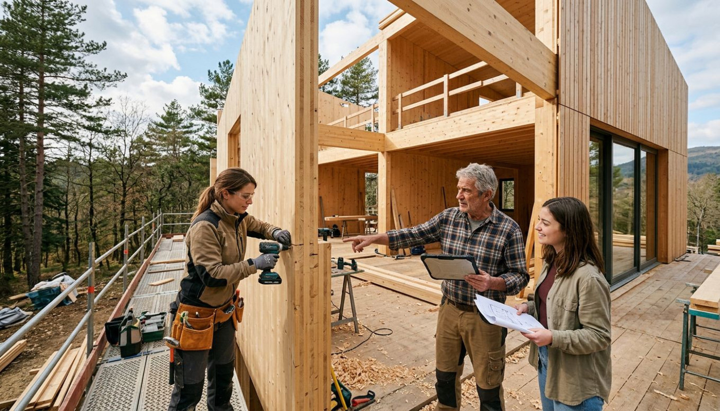 Entre tradition et innovation : pourquoi le bois redevient-il incontournable en construction ?